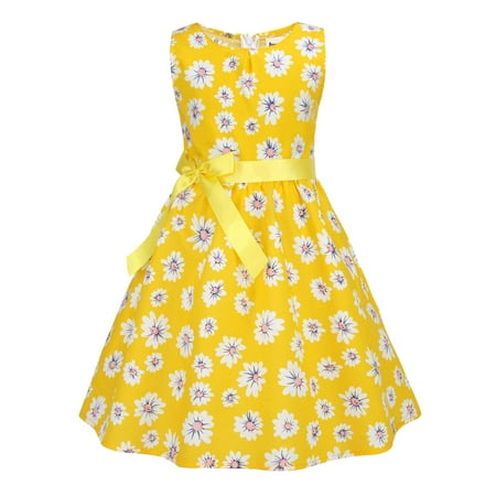 GWAABD Casual Dresses for Girls Yellow Polyester Toddler Kids Girls Floral Bohemian Flowers Bowknot Sleeveless Beach Straps Dress Princess Clothes 110
GWAABD Casual Dresses for Girls Yellow Polyester Toddler Kids Girls Floral Bohemian Flowers Bowknot Sleeveless Beach Straps Dress Princess Clothes 110