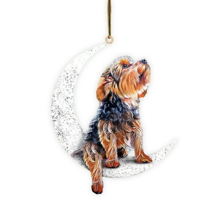 BESTHUA Christmas Tree Hangings Wooden Ornaments for Christmas Handmade Pet Dog Sit On the Moon Hangings Pendant Decoration Gift for Windows Door Home Decorations Holiday Decor
BESTHUA Christmas Tree Hangings Wooden Ornaments for Christmas Handmade Pet Dog Sit On the Moon Hangings Pendant Decoration Gift for Windows Door Home Decorations Holiday Decor