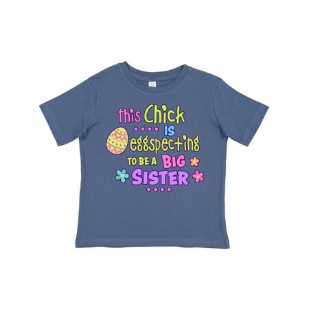 Inktastic This Chick is Eggspecting to Be a Big Sister with Egg and Flowers Gift Toddler Toddler Girl T-Shirt
Inktastic This Chick is Eggspecting to Be a Big Sister with Egg and Flowers Gift Toddler Toddler Girl T-Shirt