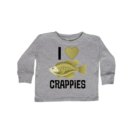 Inktastic Crappie Fishing I Love Crappies Gift Toddler Boy or Toddler Girl Long Sleeve T-Shirt
Inktastic Crappie Fishing I Love Crappies Gift Toddler Boy or Toddler Girl Long Sleeve T-Shirt