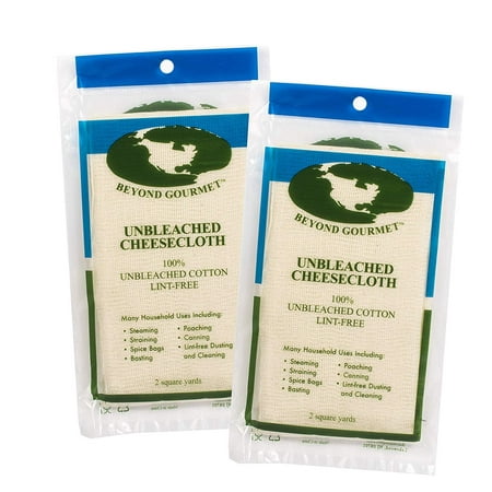 Beyond Gourmet Unbleached Cheese Cloth Set/2