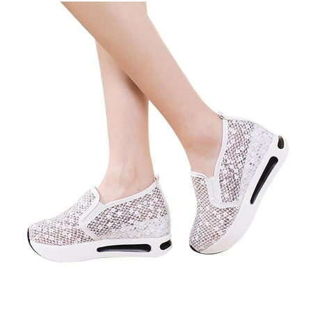 Up to 30% off Zanvin Women s Fashion Sneakers Clearance Casual Work Shoes Non Slip Running Shoes Athletic Sneakers Thick Soled Sports Walking Shoes White Size 4.5
Up to 30% off Zanvin Women s Fashion Sneakers Clearance Casual Work Shoes Non Slip Running Shoes Athletic Sneakers Thick Soled Sports Walking Shoes White Size 4.5