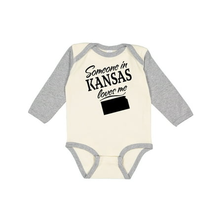 Inktastic Someone in Kansas Loves Me Gift Baby Boy or Baby Girl Long Sleeve Bodysuit
Inktastic Someone in Kansas Loves Me Gift Baby Boy or Baby Girl Long Sleeve Bodysuit