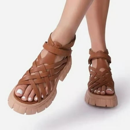 〖Yilirongyumm〗 Brown 42 Sandals Women Leisure Fashion Sandals Women s Thick-Soled Shoes Casual Outdoor Breathable Women s Sandals
〖Yilirongyumm〗 Brown 42 Sandals Women Leisure Fashion Sandals Women s Thick-Soled Shoes Casual Outdoor Breathable Women s Sandals