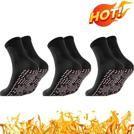 3 Pairs Self-heating Socks Socks for Varicose Veins Tourmaline Slimming Health Socks Breathable Sweat Absorbing Socks for Ice Fishing Running
3 Pairs Self-heating Socks Socks for Varicose Veins Tourmaline Slimming Health Socks Breathable Sweat Absorbing Socks for Ice Fishing Running