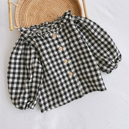 DancePeanut Newborn Baby Plaid Shirt Autumn Girl Flower Long Sleeve Toddler Clothes Lovely Cotton Wild New Fashion Infant Outfits Sets
DancePeanut Newborn Baby Plaid Shirt Autumn Girl Flower Long Sleeve Toddler Clothes Lovely Cotton Wild New Fashion Infant Outfits Sets