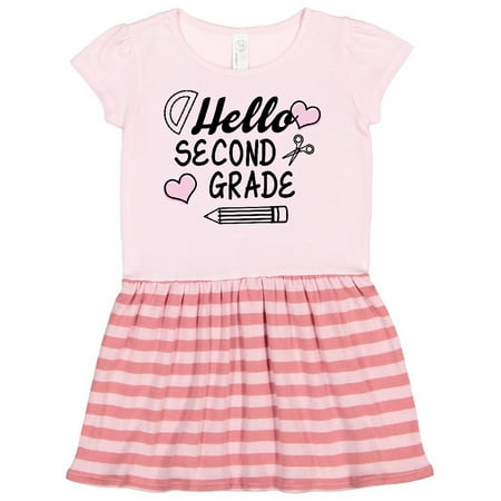 Inktastic Hello 2nd Grade with Hearts and School Supplies Gift Toddler Girl Dress
Inktastic Hello 2nd Grade with Hearts and School Supplies Gift Toddler Girl Dress