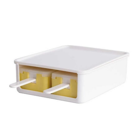 TANGNADE Kitchen Supplies Summer Self-Made 2 Groups Of DIY Popsicle Mould With Lid And Base Ice Cream Mold Ice Cube Mold Yellow
TANGNADE Kitchen Supplies Summer Self-Made 2 Groups Of DIY Popsicle Mould With Lid And Base Ice Cream Mold Ice Cube Mold Yellow