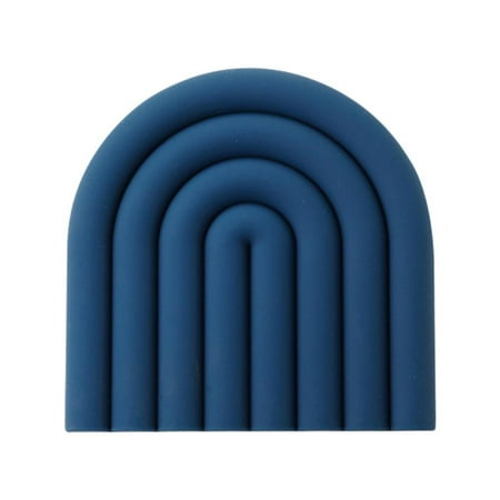 Moresave Rainbow Silicone Pad Heat-resistant Anti-scalding Thicken Pot Holder Dark Blue
Moresave Rainbow Silicone Pad Heat-resistant Anti-scalding Thicken Pot Holder Dark Blue
