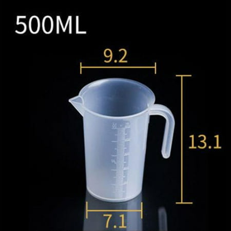 JINGT Large-capacity Kitchen Baking Measuring Cup Thickened PP Scale Cup Measuring Cup
JINGT Large-capacity Kitchen Baking Measuring Cup Thickened PP Scale Cup Measuring Cup