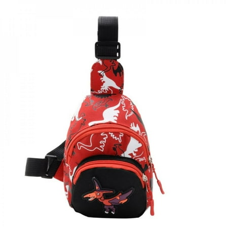 Xinhuaya 1Pc Baby Boy Girl Cute Outdoor Leisure Shoulder Bag Small Dinosaur Print Children Chest Bag Cartoon Kids Unsex Zipper Wasit Pack Red
Xinhuaya 1Pc Baby Boy Girl Cute Outdoor Leisure Shoulder Bag Small Dinosaur Print Children Chest Bag Cartoon Kids Unsex Zipper Wasit Pack Red
