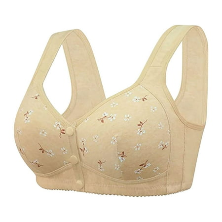 SEMIMAY Women Lace Front Button Shaping Cup Adjustable Shoulder Strap Large Size Underwire Bra XXXXL
SEMIMAY Women Lace Front Button Shaping Cup Adjustable Shoulder Strap Large Size Underwire Bra XXXXL