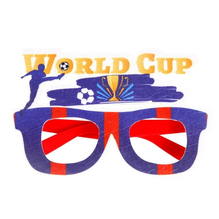 Yrtoes Garden Tool Set Rolling Tool Chest 2022 World Cup Glasses Decoration Photo Props Football World Cup Fans Supplies Party Glasses
