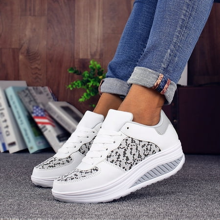 Ounabing Lace Up Breathe Mesh Walking Shoes Women Fashion Sneakers Comfort Wedge Platform Loafers
Ounabing Lace Up Breathe Mesh Walking Shoes Women Fashion Sneakers Comfort Wedge Platform Loafers