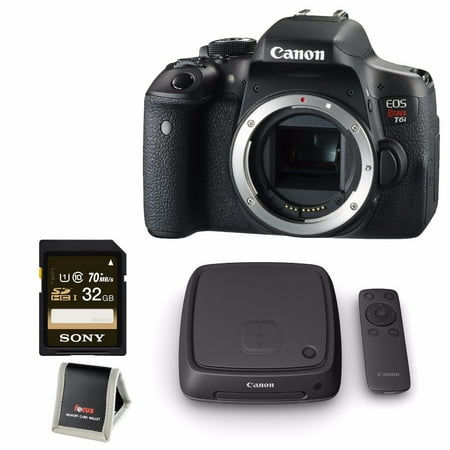 Canon EOS Rebel T6i DSLR Camera with Connect Station & 32GB SD Accessory Bundle Canon EOS Rebel T6i DSLR Camera with Connect Station & 32GB SD Accessory Bundle