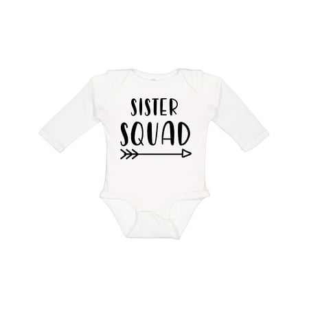 Inktastic Sister Squad with Arrow Gift Baby Boy or Baby Girl Long Sleeve Bodysuit
Inktastic Sister Squad with Arrow Gift Baby Boy or Baby Girl Long Sleeve Bodysuit