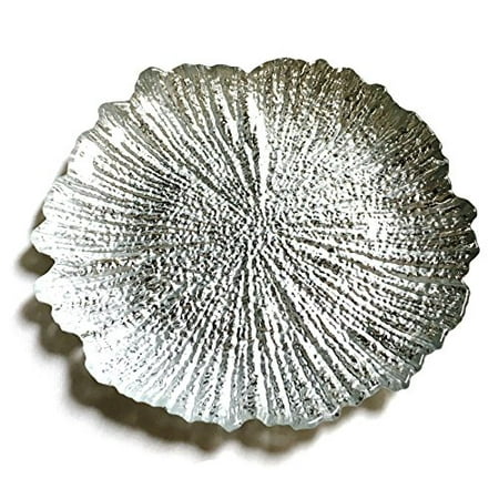 Red Pomegranate 2773-2 Coral 8 in. Silver Plate - Set of 4