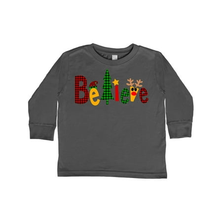 Inktastic Believe Plaid Christmas Tree and Reindeer Gift Toddler Boy or Toddler Girl Long Sleeve T-Shirt
Inktastic Believe Plaid Christmas Tree and Reindeer Gift Toddler Boy or Toddler Girl Long Sleeve T-Shirt