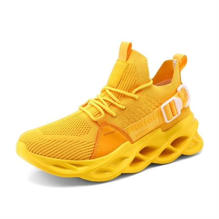GHFKKB Men s Fashion Sneakers Breathable Mesh Running Shoes Blade Non Slip Soft Sole Casual Athletic Walking Shoes
GHFKKB Men s Fashion Sneakers Breathable Mesh Running Shoes Blade Non Slip Soft Sole Casual Athletic Walking Shoes