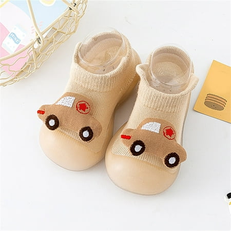 Boys Girls Animal Cartoon Socks Shoes Toddler Fleece WarmThe Floor Socks Non Slip Prewalker Shoes Coffee 26
Boys Girls Animal Cartoon Socks Shoes Toddler Fleece WarmThe Floor Socks Non Slip Prewalker Shoes Coffee 26