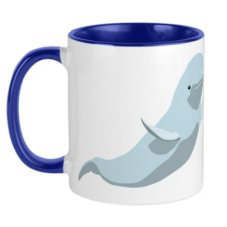 CafePress - Beluga Mug - Ceramic Coffee Tea Novelty Mug Cup 11 oz