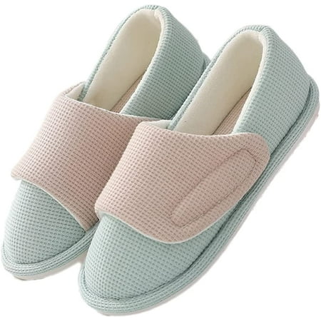 DanceeMangoo Women Adjustable Closed Toe Swollen Feet Slippers Memory Foam Comfortable House Slippers Indoor Outdoor Shoes
DanceeMangoo Women Adjustable Closed Toe Swollen Feet Slippers Memory Foam Comfortable House Slippers Indoor Outdoor Shoes