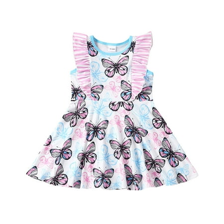 Little Girl Dress Baby Ruffled Sleeve Kids Clothes Princess Striped Girls Skirt Toddler Summer Cool Cute
Little Girl Dress Baby Ruffled Sleeve Kids Clothes Princess Striped Girls Skirt Toddler Summer Cool Cute