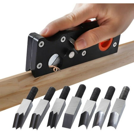 Professional Woodworking Chamfer Planer with 7 Kinds of Cutter Heads Adjustable Depth Hand Planer 45 Degree Planer
Professional Woodworking Chamfer Planer with 7 Kinds of Cutter Heads Adjustable Depth Hand Planer 45 Degree Planer