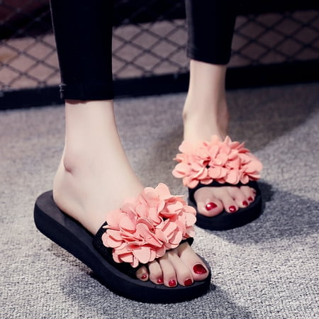 FITORON Womens Slippers- Flower Outdoor Fashion Leisure Beach Wedge Slip On Slippers Shoes Pink 37
FITORON Womens Slippers- Flower Outdoor Fashion Leisure Beach Wedge Slip On Slippers Shoes Pink 37