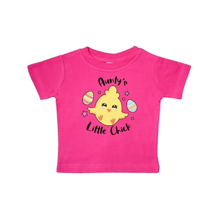 Inktastic Happy Easter Aunty s Little Chick Gift Baby Girl T-Shirt