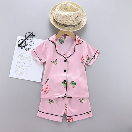 Honeeladyy Toddler Baby Boy Girl Short Sleeve Tops+Shorts Pajamas Sleepwear Outfits
Honeeladyy Toddler Baby Boy Girl Short Sleeve Tops+Shorts Pajamas Sleepwear Outfits