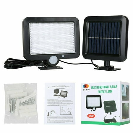 56LED Solar Powered Sensor Lamps Security PIR Motion Garden Outdoor Wall Lights
56LED Solar Powered Sensor Lamps Security PIR Motion Garden Outdoor Wall Lights