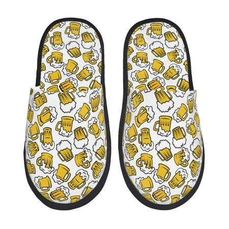 House Slippers for Women Men - Beer print A Warm Non-slip Mens Womens Slippers Cozy Slip-on House Shoes Bedroom Outdoor Indoor Slippers for Men
House Slippers for Women Men - Beer print A Warm Non-slip Mens Womens Slippers Cozy Slip-on House Shoes Bedroom Outdoor Indoor Slippers for Men