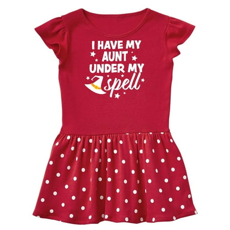 Inktastic I Have My Aunt Under My Spell with Cute Witch Hat Gift Toddler Girl Dress
Inktastic I Have My Aunt Under My Spell with Cute Witch Hat Gift Toddler Girl Dress