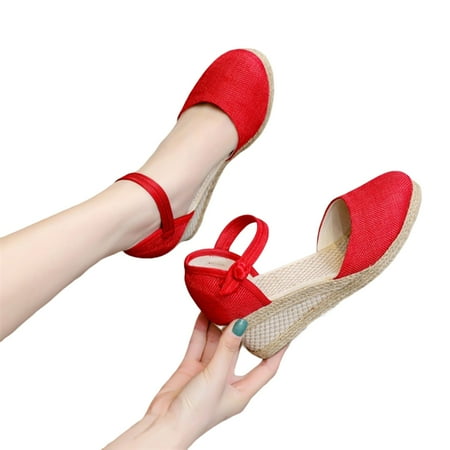 Women Dressy Summer Flat Sandals Open Toe Big Size Flat Flip Flops for Valentine s Day Christmas Gift 42 Red
Women Dressy Summer Flat Sandals Open Toe Big Size Flat Flip Flops for Valentine s Day Christmas Gift 42 Red
