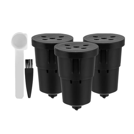 3 Pcs Refillable Coffee Filter Cup Reusable Coffee Pod Filled Capsule Compatible with 1.0 K Cup Coffee Makers A
3 Pcs Refillable Coffee Filter Cup Reusable Coffee Pod Filled Capsule Compatible with 1.0 K Cup Coffee Makers A