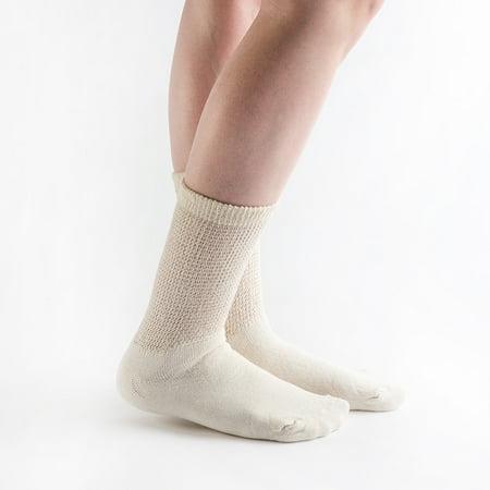 Doc Ortho Loose Fit Diabetic Socks 3 Pairs Crew