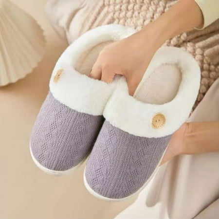 Slippers for Women Indoor Fluffy Comfort Wool-Like Plush Fleece Lined House Shoes for Indoor Outdoor
Slippers for Women Indoor Fluffy Comfort Wool-Like Plush Fleece Lined House Shoes for Indoor Outdoor