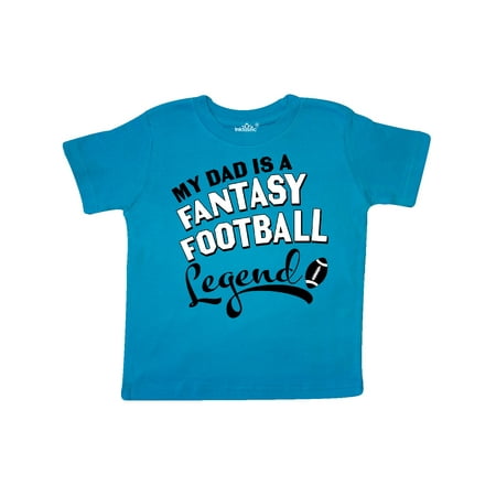 Inktastic My Dad is a Fantasy Football Legend Gift Toddler Boy or Toddler Girl T-Shirt
Inktastic My Dad is a Fantasy Football Legend Gift Toddler Boy or Toddler Girl T-Shirt