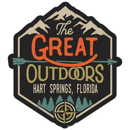 Hartville Wyoming The Great Outdoors Design 4-Inch Fridge Magnet