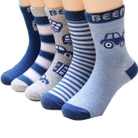 5 Pair Children Car Pattern Crew Socks Casual Cotton Soft Warm Breathable Socks 3-5 Years Old
5 Pair Children Car Pattern Crew Socks Casual Cotton Soft Warm Breathable Socks 3-5 Years Old
