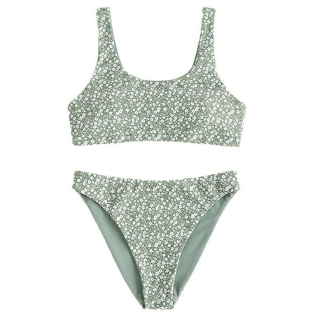 B91xZ Bathing Suit Girls Summer Big Kids Girls Swimsuit Beach Sport Thin Straps Floral Print Swimsuit High Waist Bikini Set Green Sizes 11-12 Years
B91xZ Bathing Suit Girls Summer Big Kids Girls Swimsuit Beach Sport Thin Straps Floral Print Swimsuit High Waist Bikini Set Green Sizes 11-12 Years
