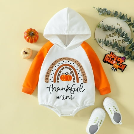 NIUREDLTD Toddler Kids Girls Boys Cute Thanksgiving Letters Prints Romper Jumpsuit Cloths
NIUREDLTD Toddler Kids Girls Boys Cute Thanksgiving Letters Prints Romper Jumpsuit Cloths