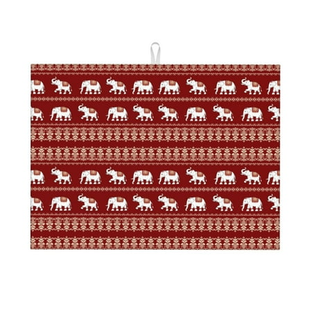 Zeuib Elephant Print Dish Drainer Kitchen Counter Kitchen Drying Mat Heat Resistant Drainer Mats Easy to Clean Dish Rack Pad
Zeuib Elephant Print Dish Drainer Kitchen Counter Kitchen Drying Mat Heat Resistant Drainer Mats Easy to Clean Dish Rack Pad