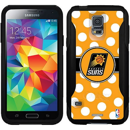 Phoenix Suns Polka Dots Design on OtterBox Commuter Series Case for Samsung Galaxy S5