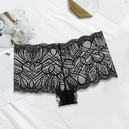 Briefs For Women Underpants Womens Sexy Lace Mid High Waist Cutout Seamless Briefs Black S 3pcs
Briefs For Women Underpants Womens Sexy Lace Mid High Waist Cutout Seamless Briefs Black S 3pcs