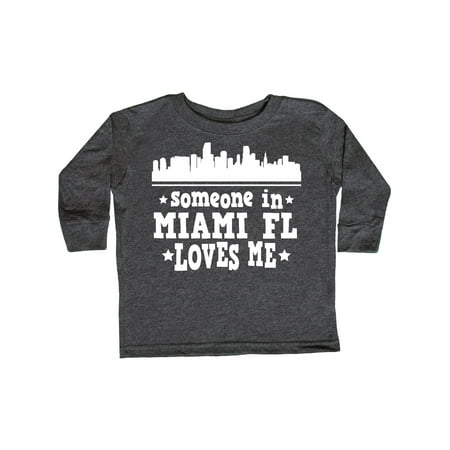 Inktastic Miami Florida Someone Loves Me City Skyline Gift Toddler Boy or Toddler Girl Long Sleeve T-Shirt
Inktastic Miami Florida Someone Loves Me City Skyline Gift Toddler Boy or Toddler Girl Long Sleeve T-Shirt