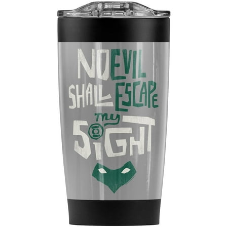 Green Lantern My Sight Stainless Steel Tumbler 20 oz Coffee Travel Mug/Cup Vacuum Insulated & Double Wall with Leakproof Sliding Lid | Great for Hot Drinks and Cold Beverages
Green Lantern My Sight Stainless Steel Tumbler 20 oz Coffee Travel Mug/Cup Vacuum Insulated & Double Wall with Leakproof Sliding Lid | Great for Hot Drinks and Cold Beverages