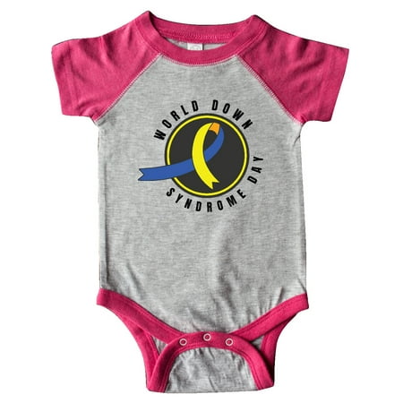 Inktastic World Down Syndrome Day with Yellow and Blue Ribbon Gift Baby Boy or Baby Girl Bodysuit
Inktastic World Down Syndrome Day with Yellow and Blue Ribbon Gift Baby Boy or Baby Girl Bodysuit