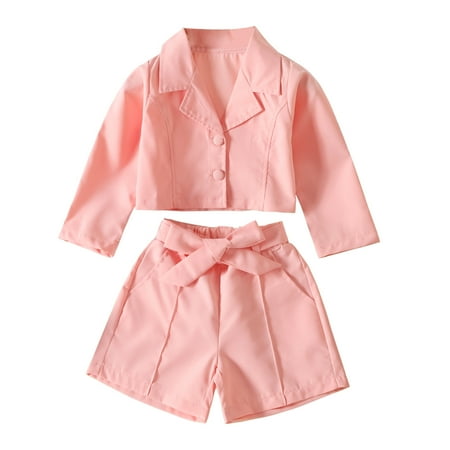 QYZEU Teen Girl Outfits Size 8 Girls Clothes Toddler Kids Baby Girls Long Sleeve Turn Collar Solid Coat Jacket Shirt Tops Bow Shorts 2Pcs Outfits Clothes Set
QYZEU Teen Girl Outfits Size 8 Girls Clothes Toddler Kids Baby Girls Long Sleeve Turn Collar Solid Coat Jacket Shirt Tops Bow Shorts 2Pcs Outfits Clothes Set